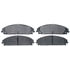 17D1058C by ACDELCO - Ceramic Front Disc Brake Pad Set