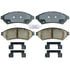 ACDelco 17D1075CH Ceramic Front Disc Brake Pad Set