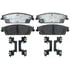 ACDelco 17D1194CH Disc Brake Pad Set Ceramic Rear Disc Brake Pad Set