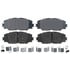 ACDelco 17D1210CH Disc Brake Pad Set Ceramic Front Disc Brake Pad Set