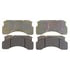 17D236M by ACDELCO - Semi-Metallic Front Disc Brake Pad Set