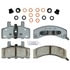 ACDelco 17D369CH Disc Brake Pad Set Ceramic Front Disc Brake Pad Set