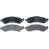 17D412M by ACDELCO - Semi-Metallic Front Disc Brake Pad Set