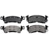 17D52M by ACDELCO - Semi-Metallic Front Disc Brake Pad Set