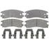ACDelco 17D714CH Ceramic Rear Disc Brake Pad Set