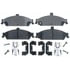 ACDelco 17D727CH Gold™ Disc Brake Pad - Front, Ceramic