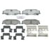 17D732CH by ACDELCO - Ceramic Rear Disc Brake Pad Set
