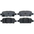 17D905C by ACDELCO - Ceramic Rear Disc Brake Pad Set