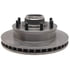 ACDelco 18A269A Disc Brake Rotor and Hub Assembly Non-Coated Front Disc Brake Rotor and Hub Assembly