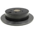 18A2683 by ACDELCO - Rear Drum In-Hat Disc Brake Rotor