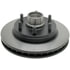 18A737 by ACDELCO - Front Disc Brake Rotor and Hub Assembly