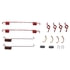ACDelco 18K586 Drum Brake Hardware Kit Rear Drum Brake Spring Kit with Springs, Pins, Washers, and Caps