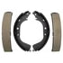 17589B by ACDELCO - Bonded Rear Drum Brake Shoe Set