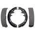 17723B by ACDELCO - Bonded Rear Drum Brake Shoe Set