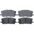 17D1005C by ACDELCO - Ceramic Front Disc Brake Pad Set