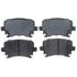 17D1108C by ACDELCO - Ceramic Rear Disc Brake Pad Set