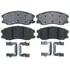 17D1264CH by ACDELCO - Ceramic Front Disc Brake Pad Set