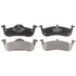 17D1279M by ACDELCO - Semi-Metallic Rear Disc Brake Pad Set