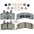 ACDelco 17D370CH Disc Brake Pad Set Ceramic Front Disc Brake Pad Set