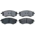 ACDelco 17D462C Disc Brake Pad Set Ceramic Front Disc Brake Pad Set