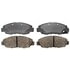 17D465AC by ACDELCO - Ceramic Front Disc Brake Pad Set
