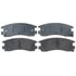 ACDelco 17D508C Disc Brake Pad Set Ceramic Rear Disc Brake Pad Set