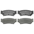 ACDelco 17D556 Disc Brake Pad Set Organic Front Disc Brake Pad Set