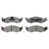 ACDelco 17D576M Disc Brake Pad Set Semi-Metallic Front Disc Brake Pad Set