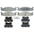 ACDelco 17D632MX Disc Brake Pad Set Severe Duty Semi-Metallic Front Disc Brake Pad Set