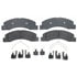 17D824CH by ACDELCO - Ceramic Front Disc Brake Pad Set