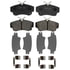 ACDelco 17D841CH Disc Brake Pad Set Ceramic Front Disc Brake Pad Set