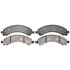 ACDelco 17D989M Semi-Metallic Rear Disc Brake Pad Set