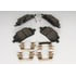 171-1031 by ACDELCO - Front Disc Brake Pad Kit with Brake Pads and Clips