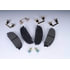 171-1069 by ACDELCO - Front Disc Brake Pad Kit with Brake Pads, Clips, and Bolts