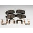 171-1075 by ACDELCO - Front Disc Brake Pad Kit with Springs and Shims