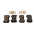 ACDelco 171-1153 Disc Brake Pad Set Front Disc Brake Pad Set with Springs