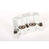 ACDelco 172-2437 Rear Passenger Side Disc Brake Caliper Assembly without Brake Pads or Bracket