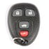 ACDelco 22952177 Keyless Entry Module Keyless Entry Remote, 4 Button, Black Plastic Fob, 2.3 in. Length, Programmable