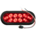 STL74RKB by OPTRONICS - Red stop/turn/tail light kit with grommet and straight pigtail