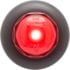 MCL10RKL12B by OPTRONICS - Red 3/4” LED non-directional marker/clearance light with A12GB grommet