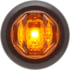 MCL12AKB by OPTRONICS - Yellow 3/4" P2 rated marker/clearance light with A11GB grommet