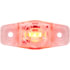 Optronics MCL14CRGB Clearance Light 20-Pieces 3-Diode Clear Lens Red LED Oblong Marker/Clearance Light, Surface Mount, 12V