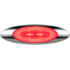 Optronics 11212705P Marker Light Marker Light - M5 Series 6-LED Red, .180 Male Bullets, Chrome Bezel