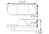 STL75AMB by OPTRONICS - E2 rated side turn signal/marker light