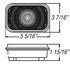 ST34RB by OPTRONICS - Kit: ST33RB red stop/turn/tail light