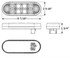 STL82RCB by OPTRONICS - Clear lens red stop/turn/tail light