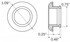 A14GB by OPTRONICS - Sealing grommet for 3/4" lights