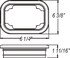 A33GB by OPTRONICS - PVC grommet for 4" x 6" lights