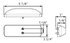 MCL165AB by OPTRONICS - Yellow marker/clearance light