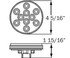 STL43A24B by OPTRONICS - Yellow parking/turn signal